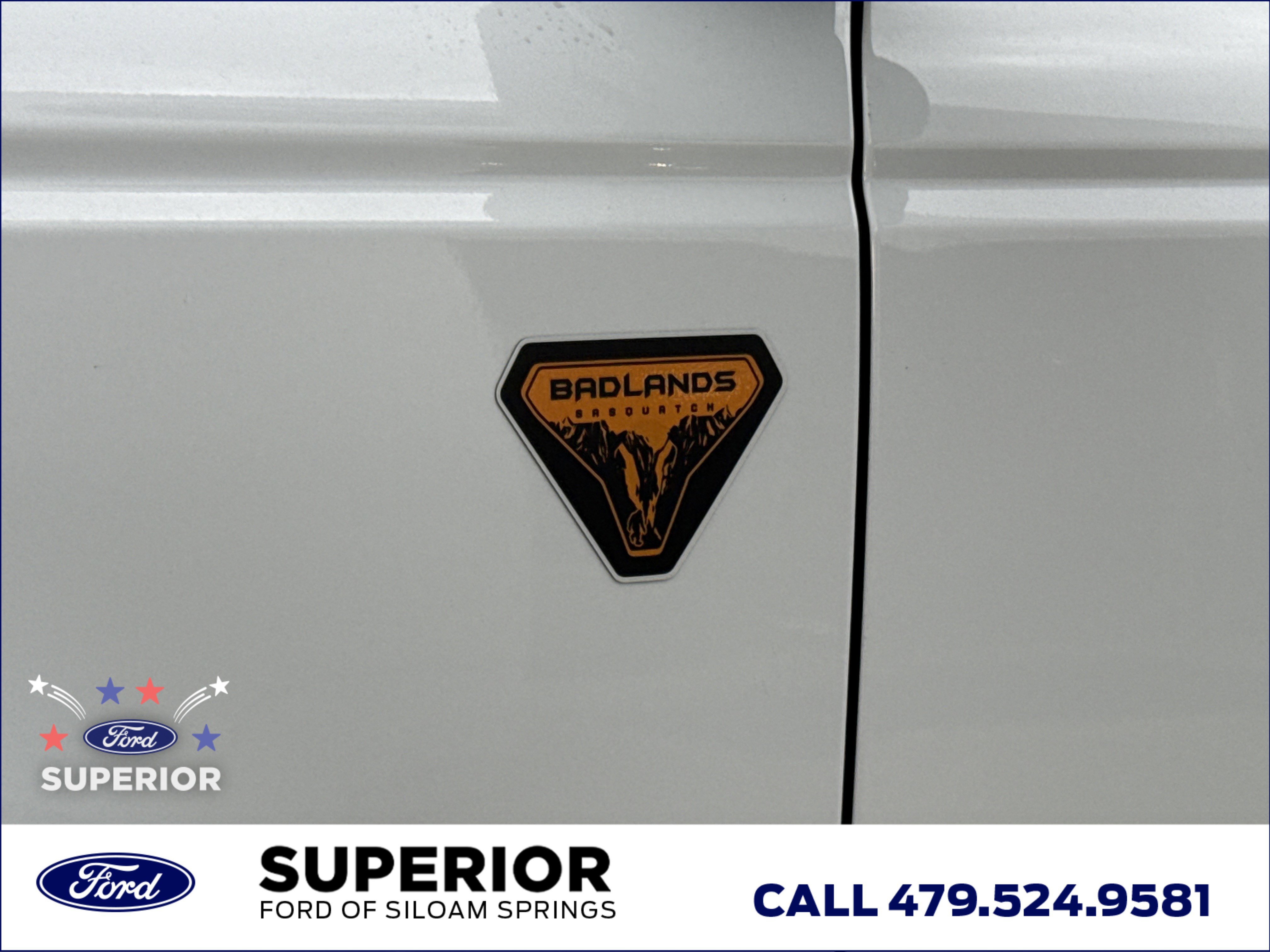 New 2026 Oxford White Ford Badlands 4WD image 13
