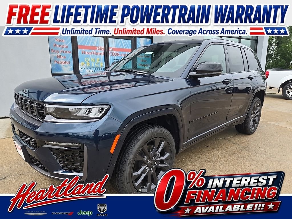 New 2026 Fathom Blue Pearl-Coat Exterior Paint Jeep Limited Reserve image 2