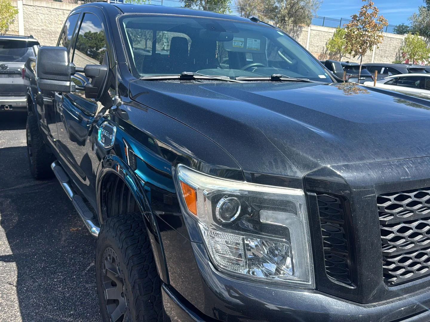 Used 2017 Magnetic Black Nissan PRO-4X image 2