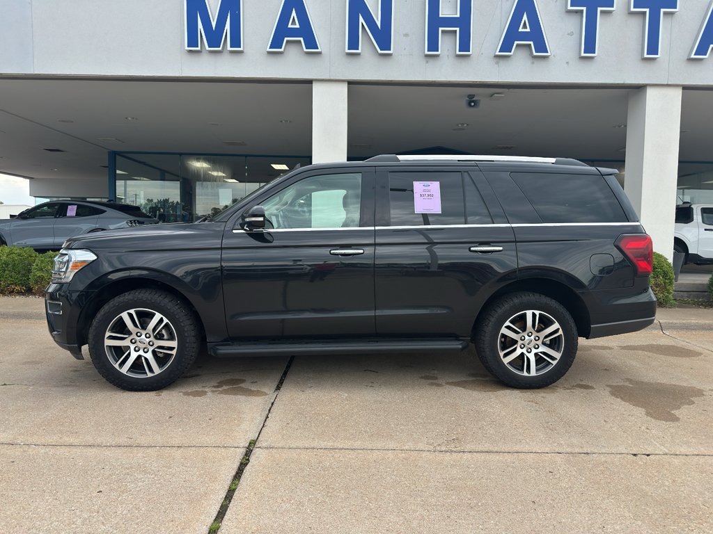 Used 2024 Agate Black Metallic Ford Limited image 2