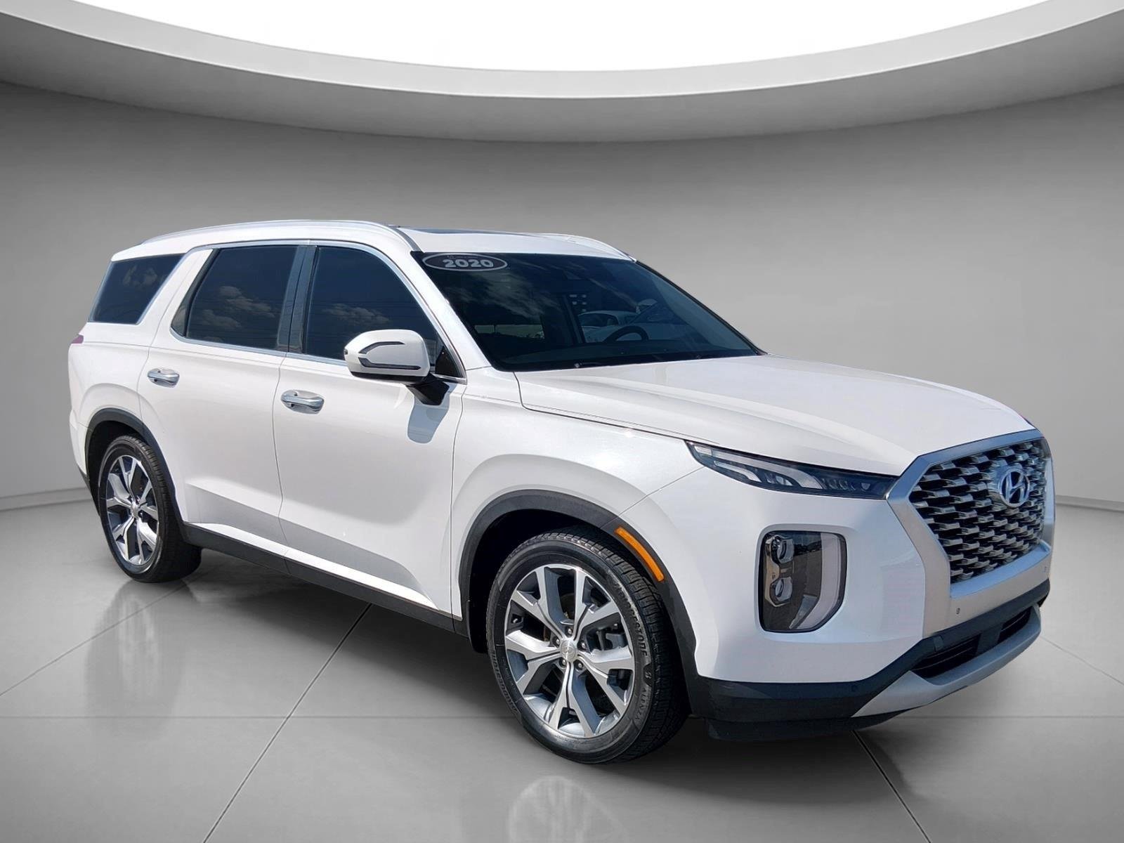 Used 2020 Hyper White Hyundai SEL image 7
