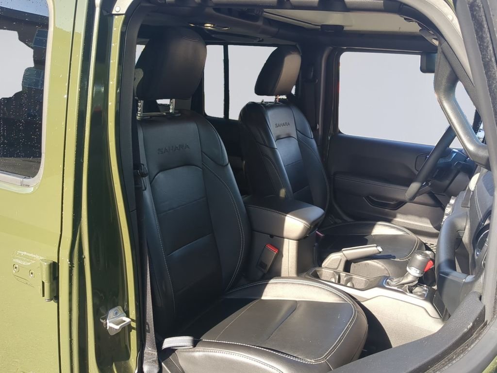 Used 2023 Sarge Green Clearcoat Jeep Sahara 4xe image 19