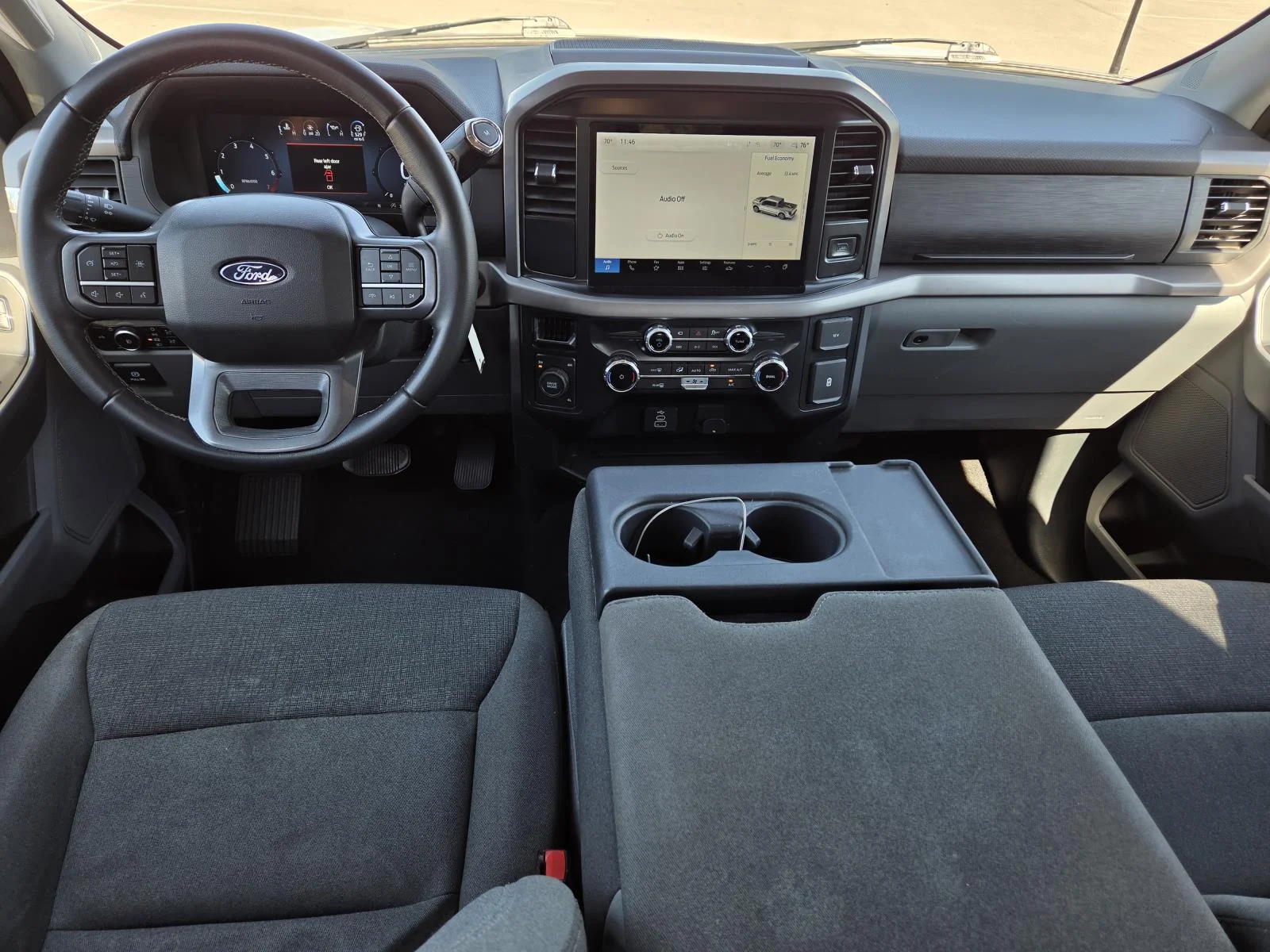 Used 2025 Oxford White Ford XLT 4WD SuperCrew 5.5