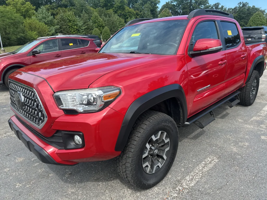 Used 2018 Barcelona Red Metallic Toyota TRD Off Road image 4