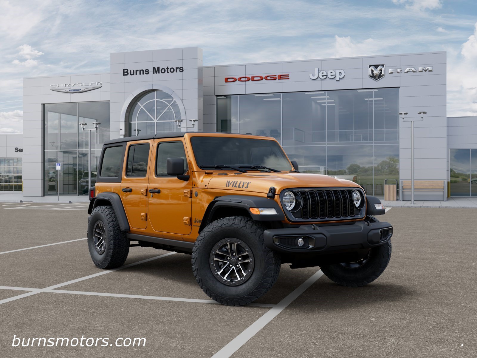 New 2026 Goldilocks Exterior Paint Jeep Willys 4-Door XTREME image 5