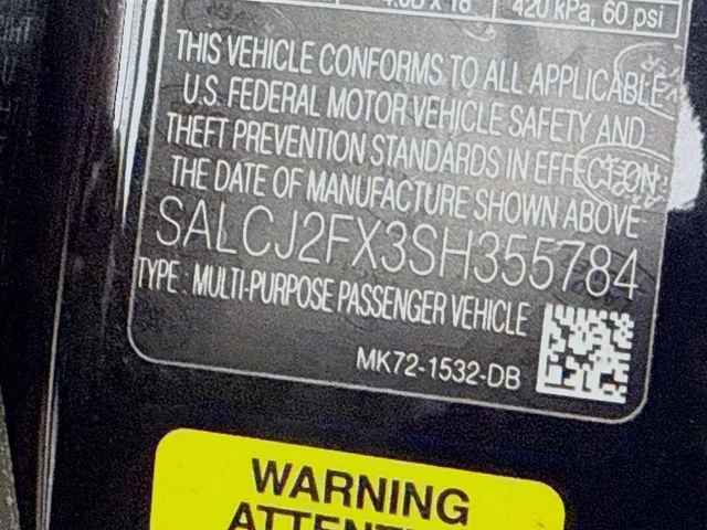 Certified Used 2025 Black Land Rover S image 33