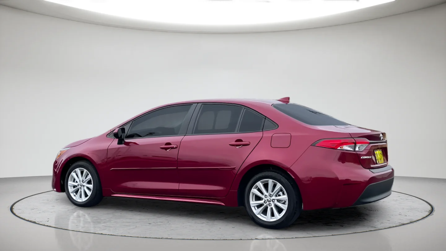 Certified Used 2025 Red Toyota LE image 10