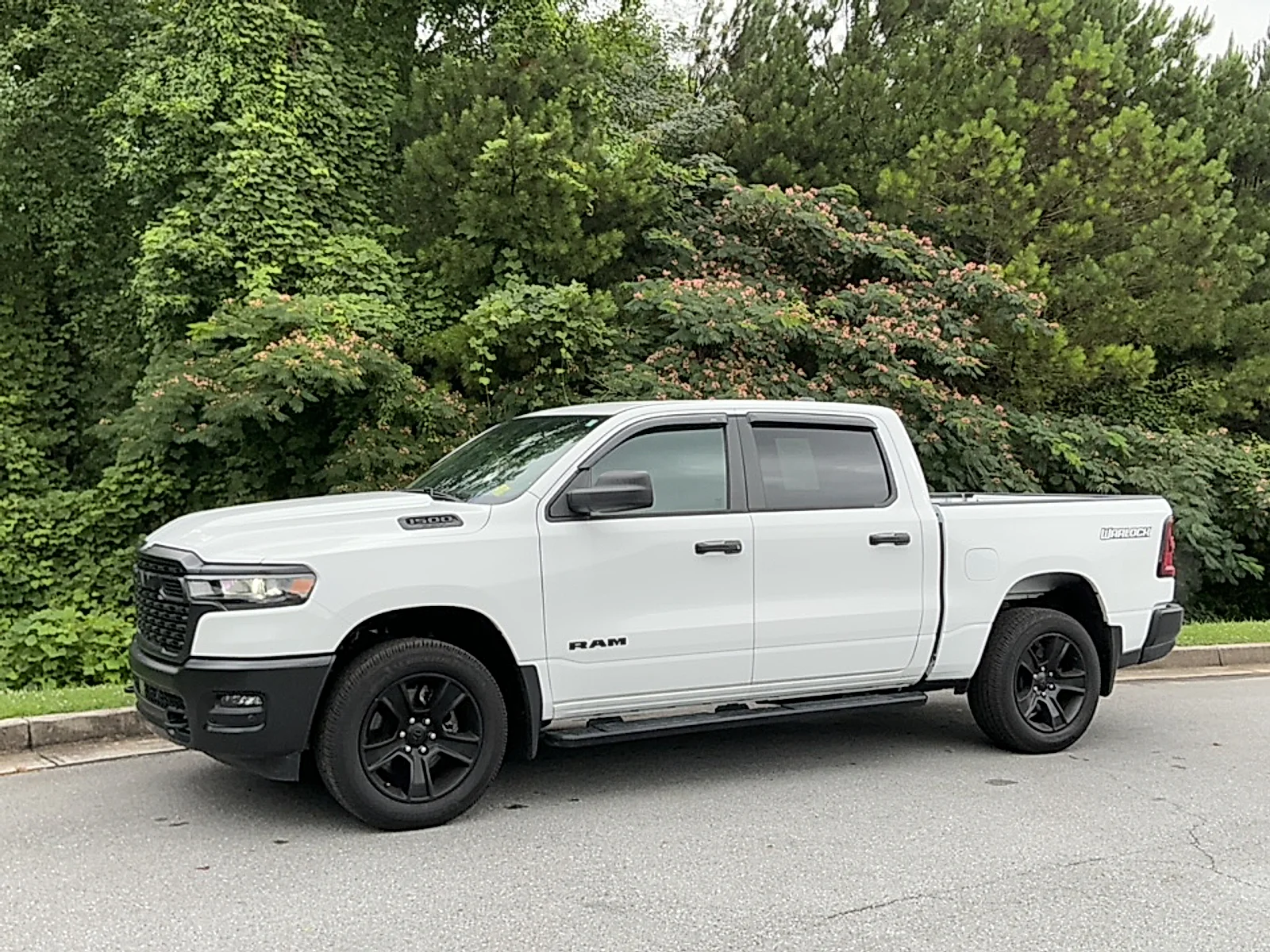 Used 2025 Bright White Clearcoat Ram Warlock Crew Cab 4x4 5