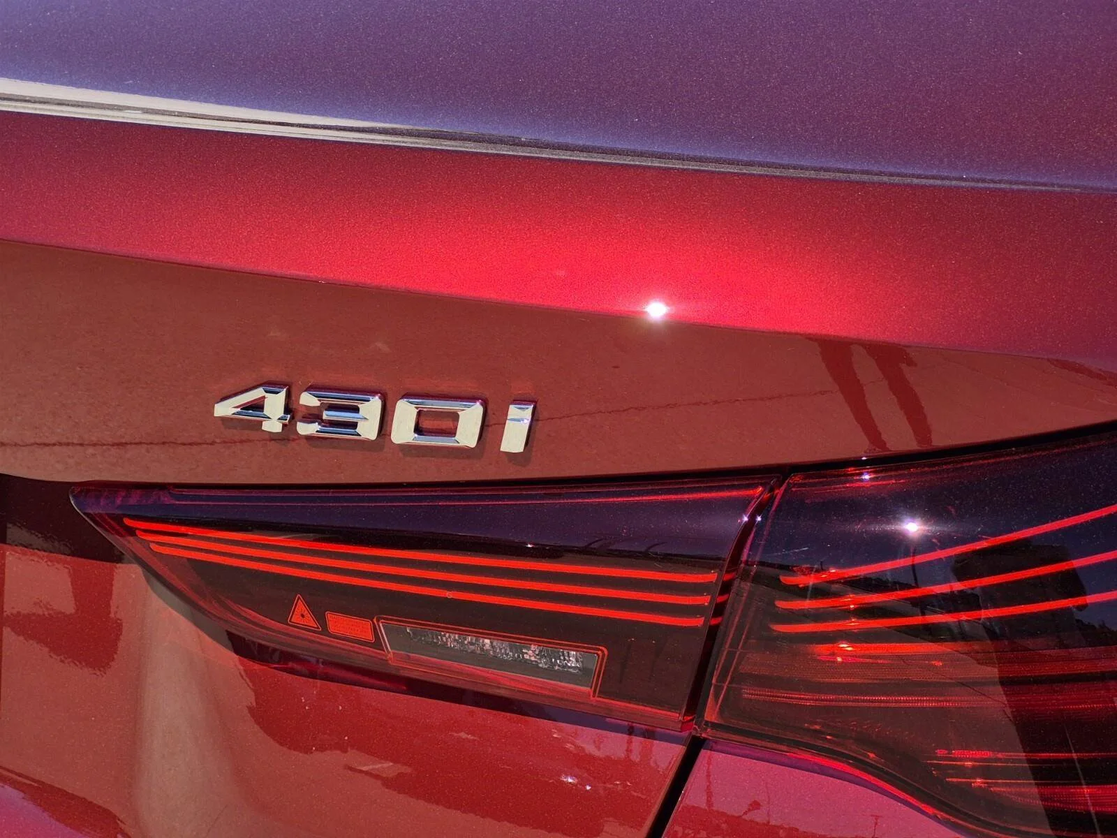 New 2026 Vegas Red Metallic BMW 430i xDrive image 8