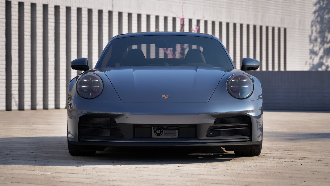 New 2026 Vanadium Grey Metallic Porsche Carrera image 8