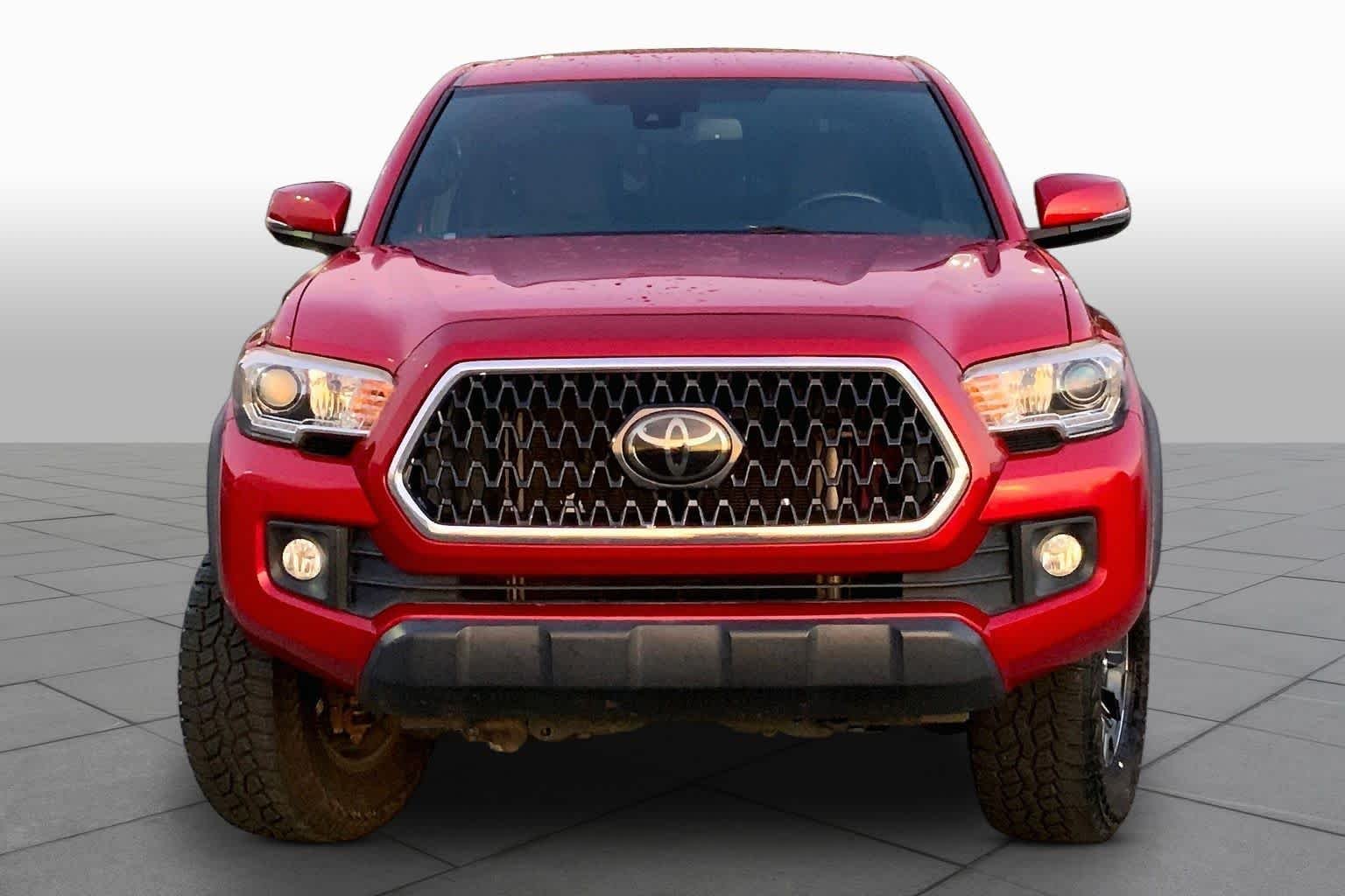 Used 2018 Barcelona Red Metallic Toyota TRD Off Road image 4