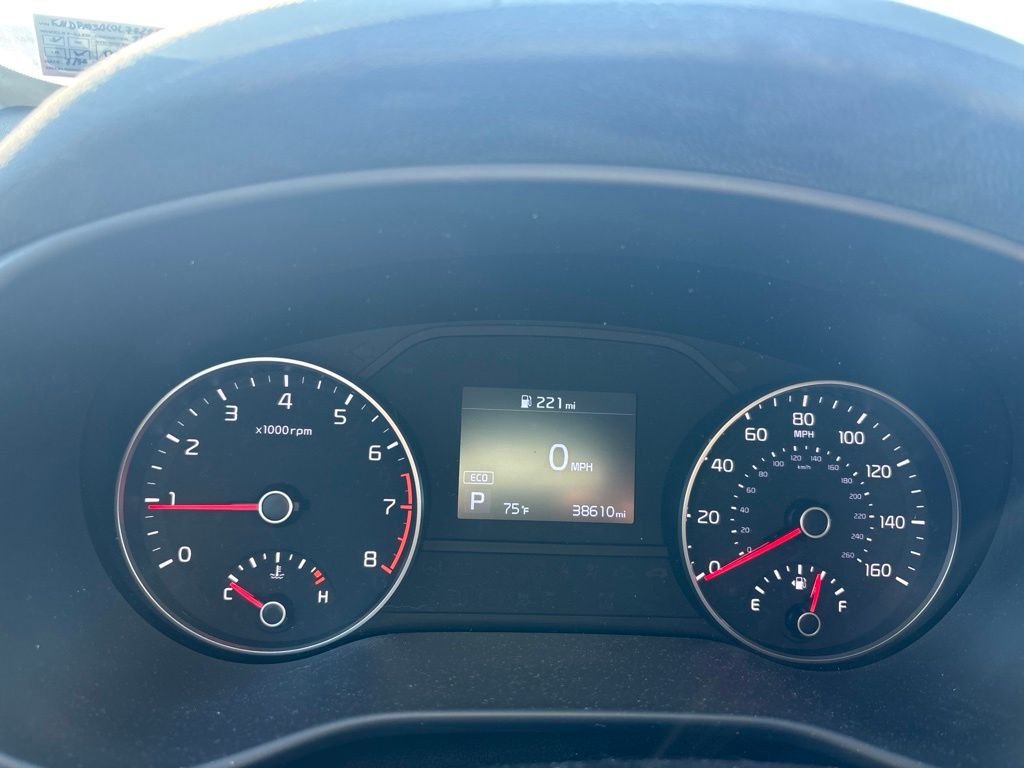 Used 2020 Blue Kia LX image 9