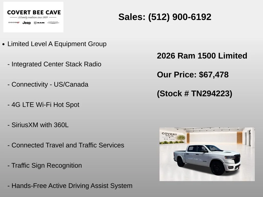 New 2026 White Ram Limited image 21
