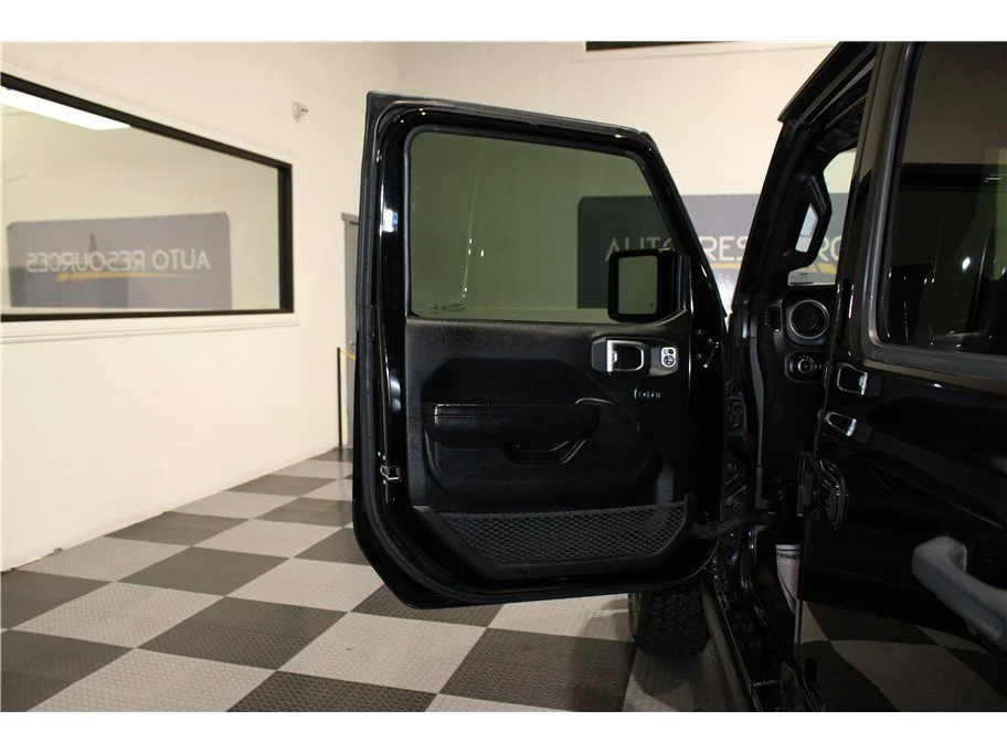 Used 2021 Black Clearcoat Jeep Unlimited Willys image 14