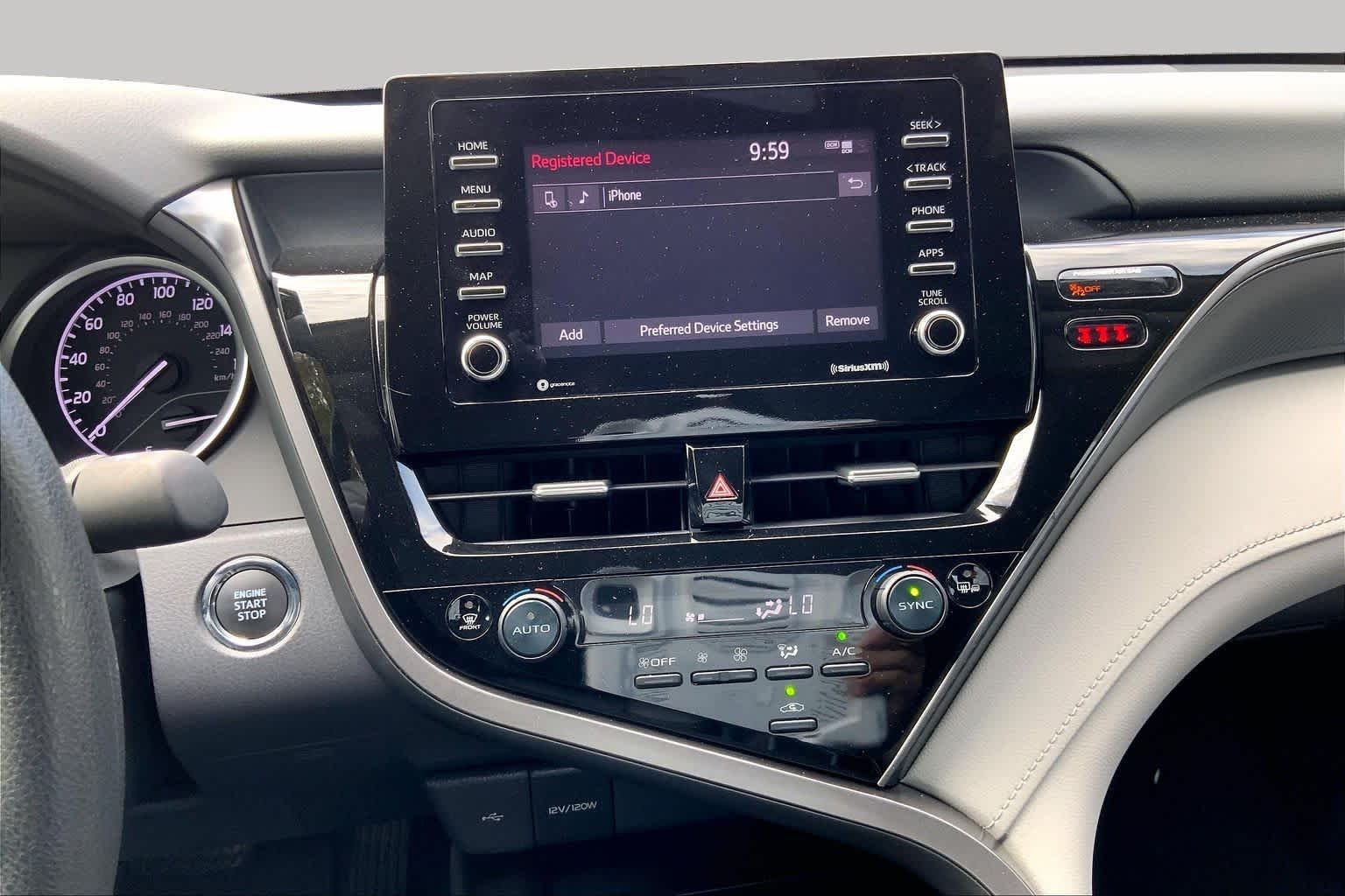 Used 2024 Midnight Black Metallic Toyota LE image 6