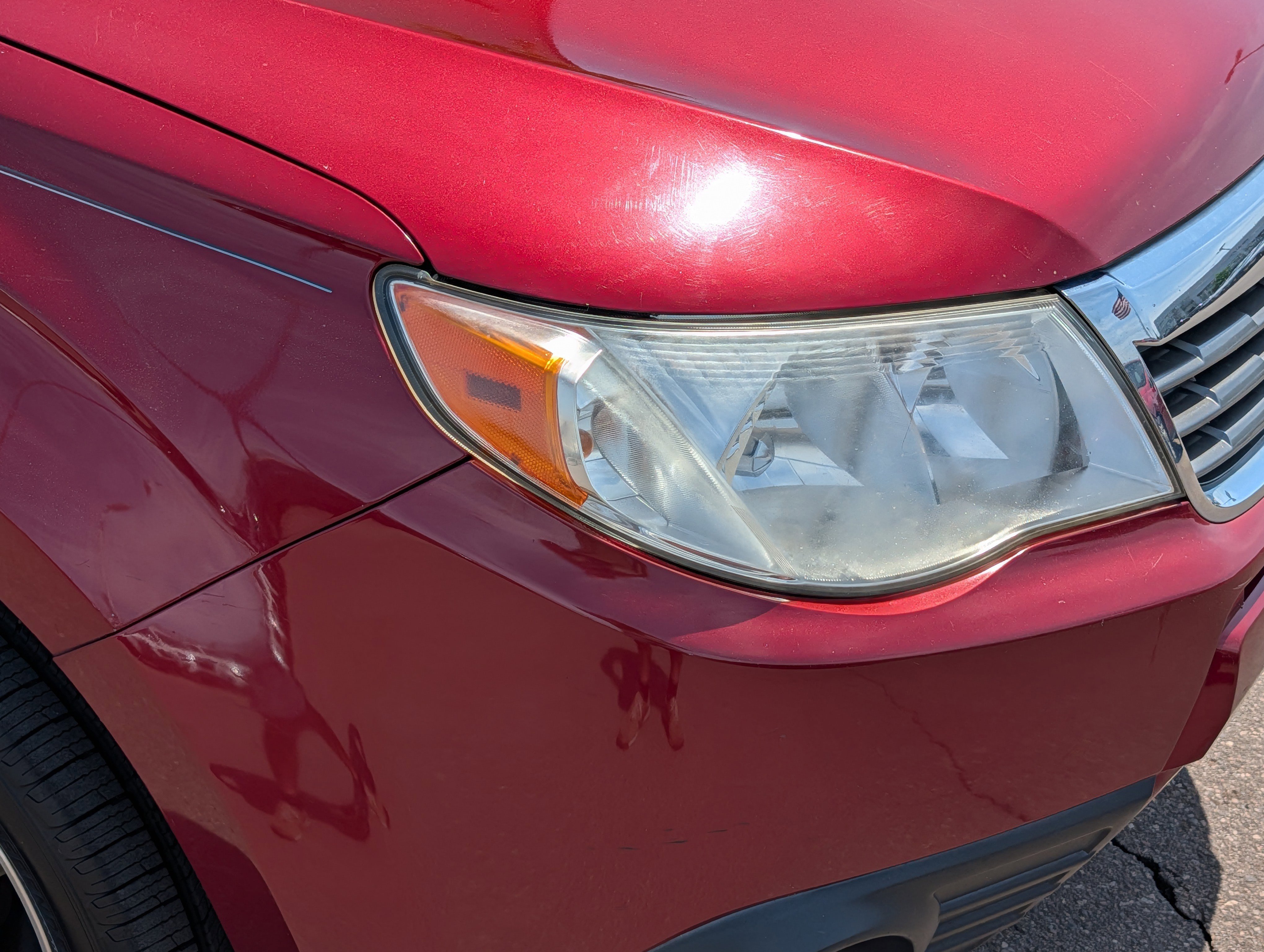 Used 2010 Camellia Red Pearl Subaru 2.5X Premium image 16