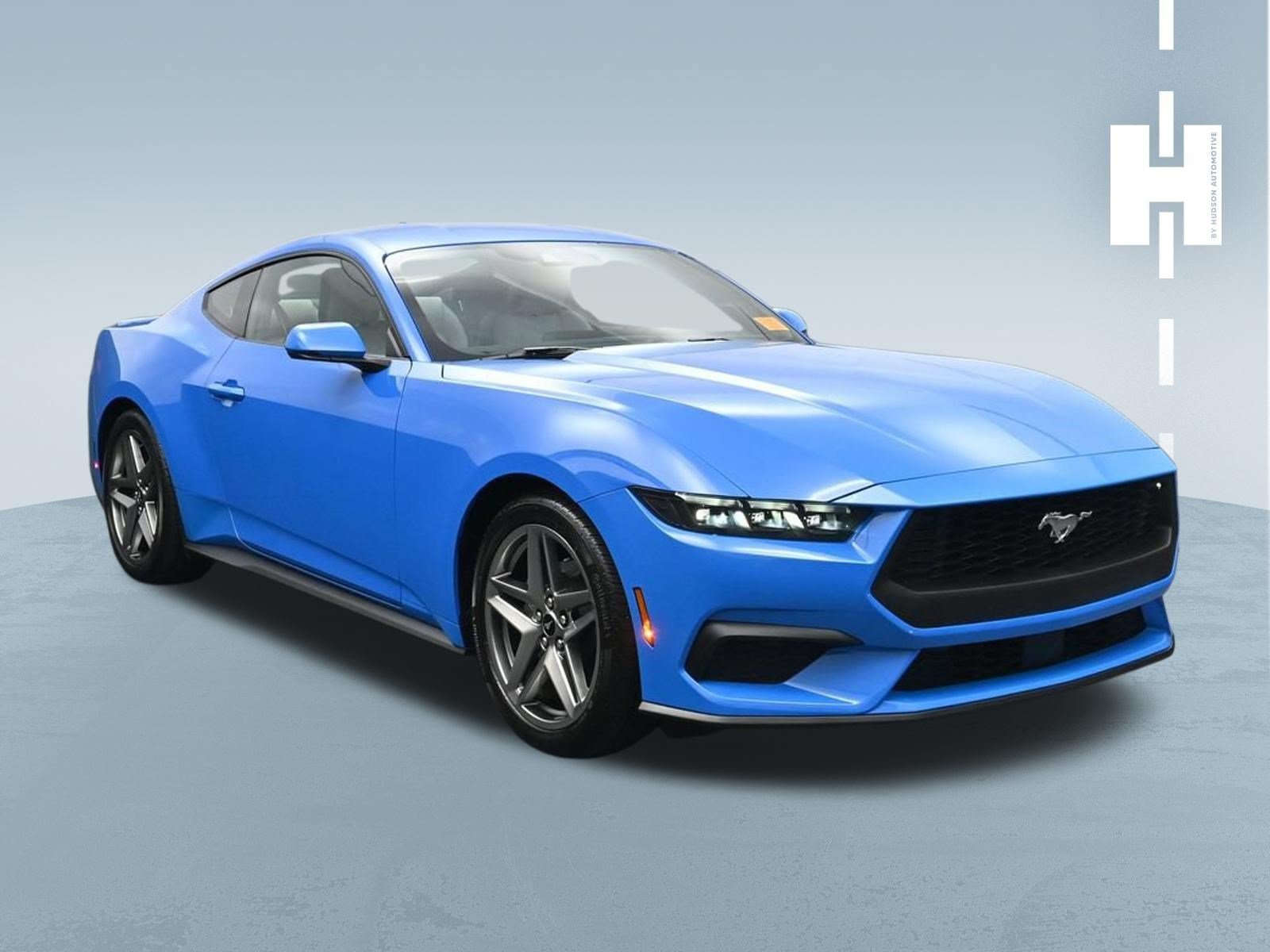 Used 2025 Grabber Blue Metallic Ford EcoBoost Premium image 1