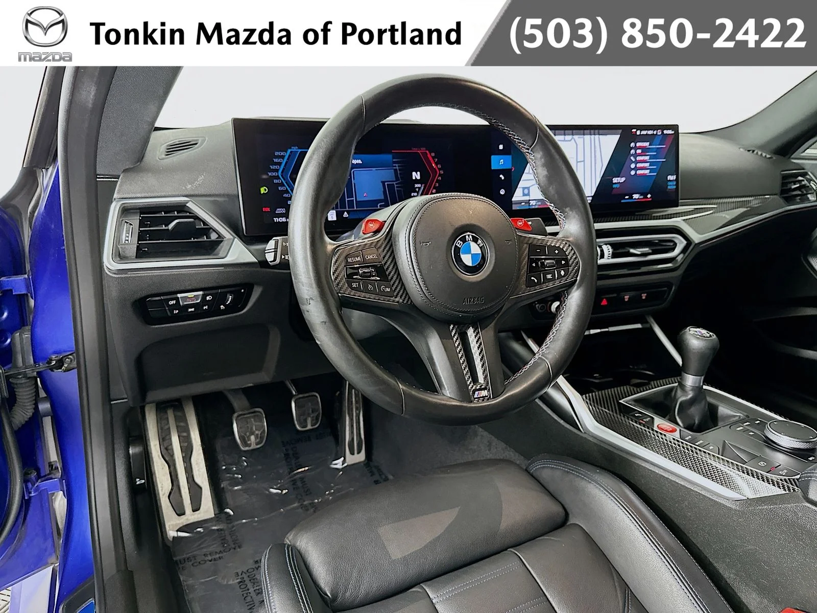 Used 2024 Frozen Portimao Blue II Metallic BMW Base image 9