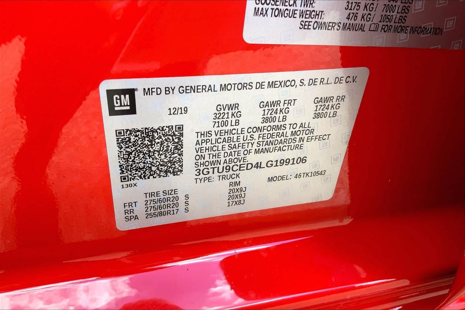 Used 2020 Cardinal Red GMC Elevation image 31