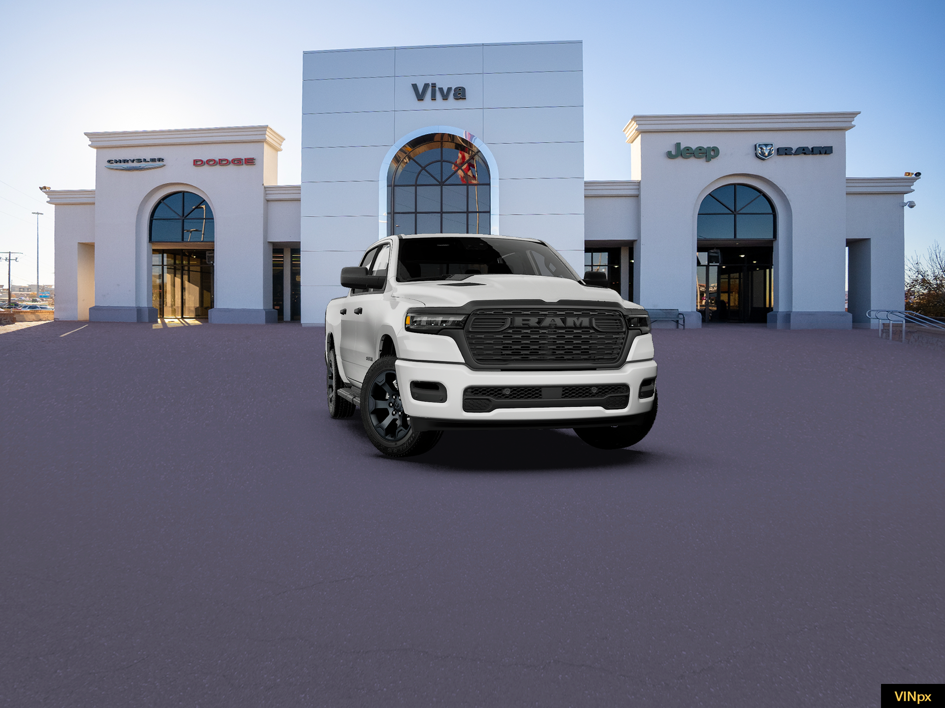 New 2027 Bright White Clearcoat RAM  image 16