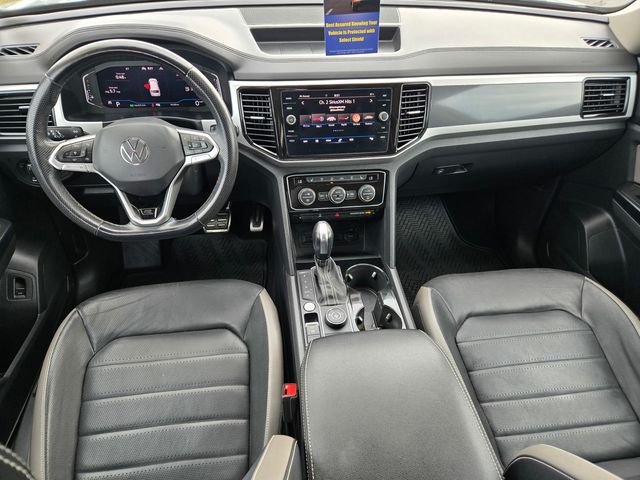 Used 2021 Gray Volkswagen 3.6L V6 SEL Premium R-Line image 9