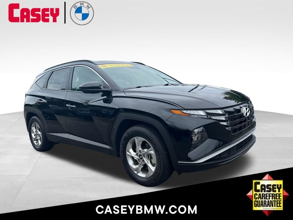 Used 2024 Black Pearl Hyundai SEL image 1