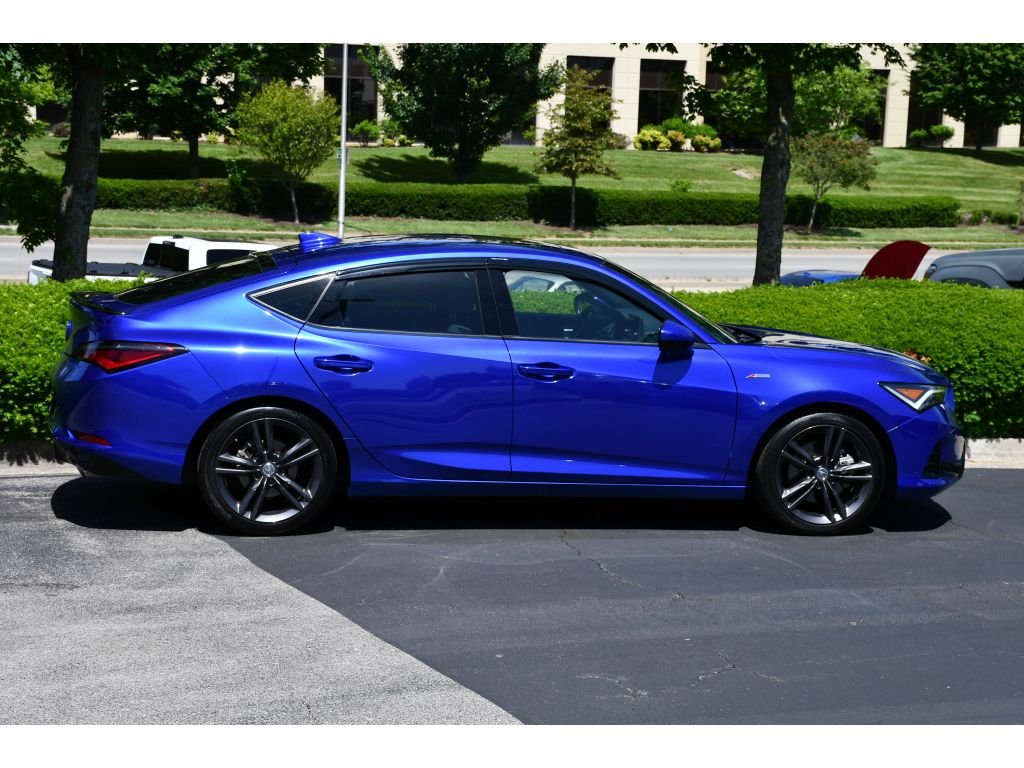 Used 2023 Apex Blue Pearl Acura w/A-Spec Package image 3