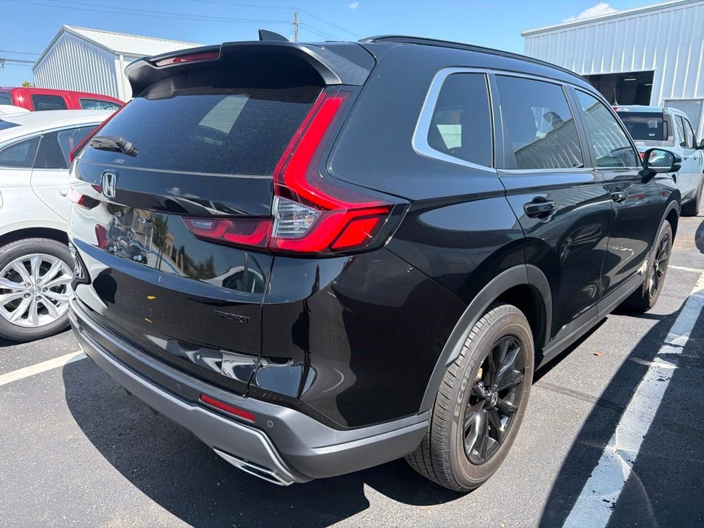 Certified Used 2024 Crystal Black Pearl Honda Sport-L image 3