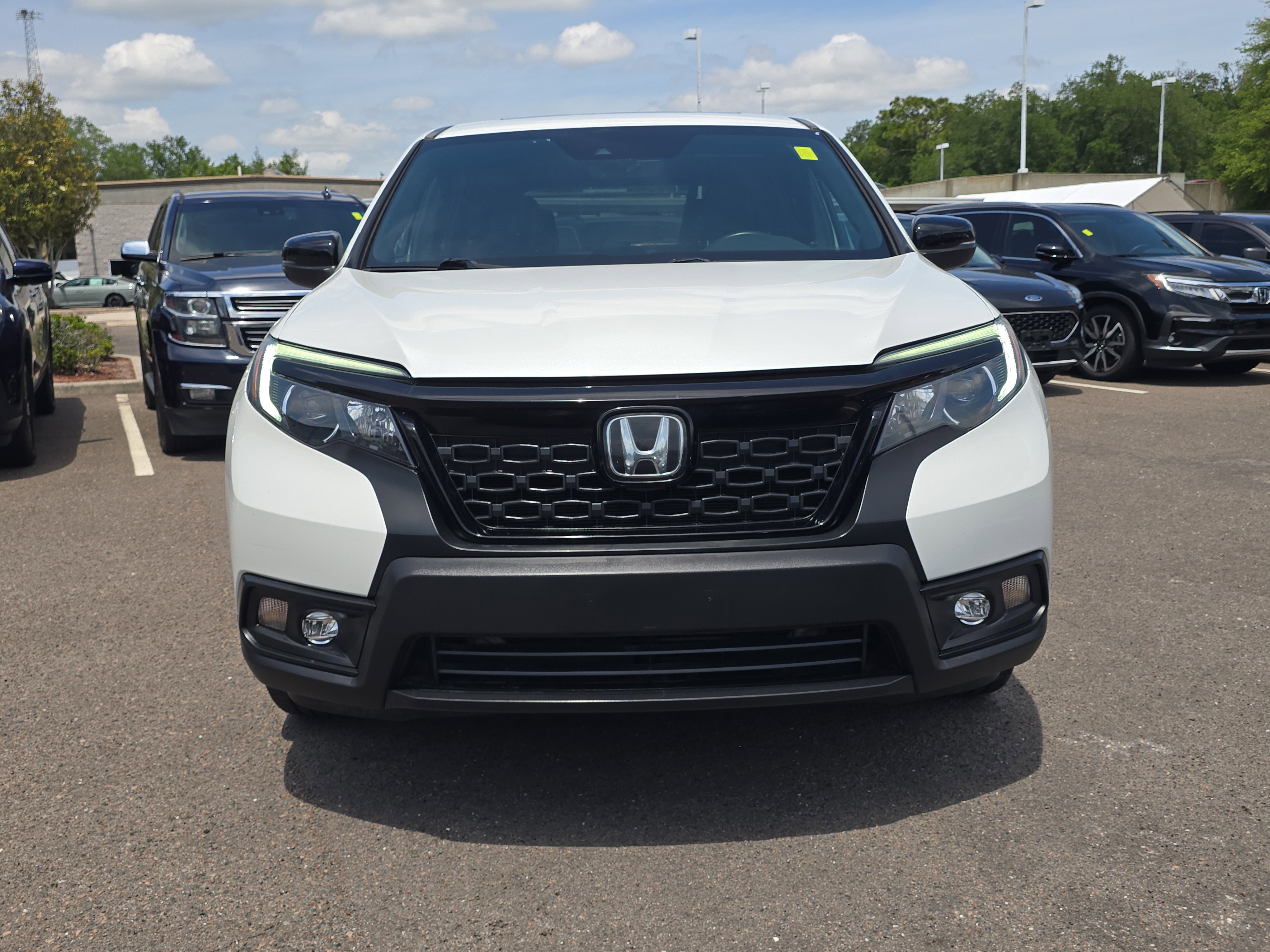 Used 2021 Platinum White Pearl Honda EX-L image 3
