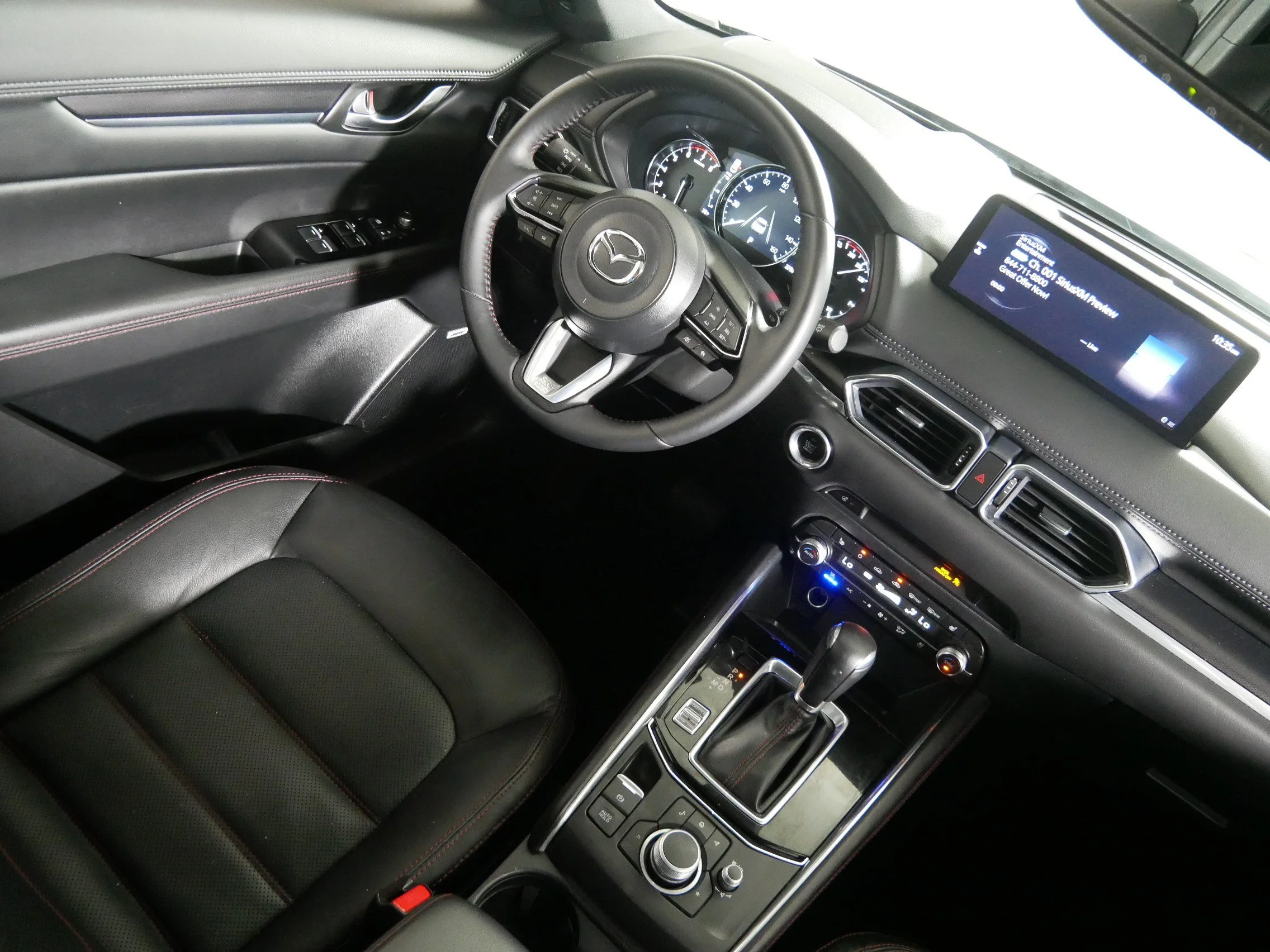 Certified Used 2024 Machine Gray Metallic Mazda 2.5 Turbo Premium Package image 9