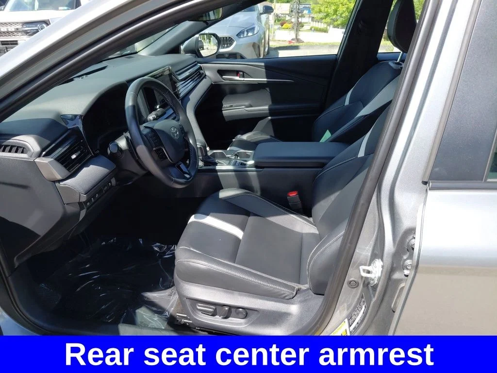 Used 2025 Celestial Silver Metallic Toyota SE image 21