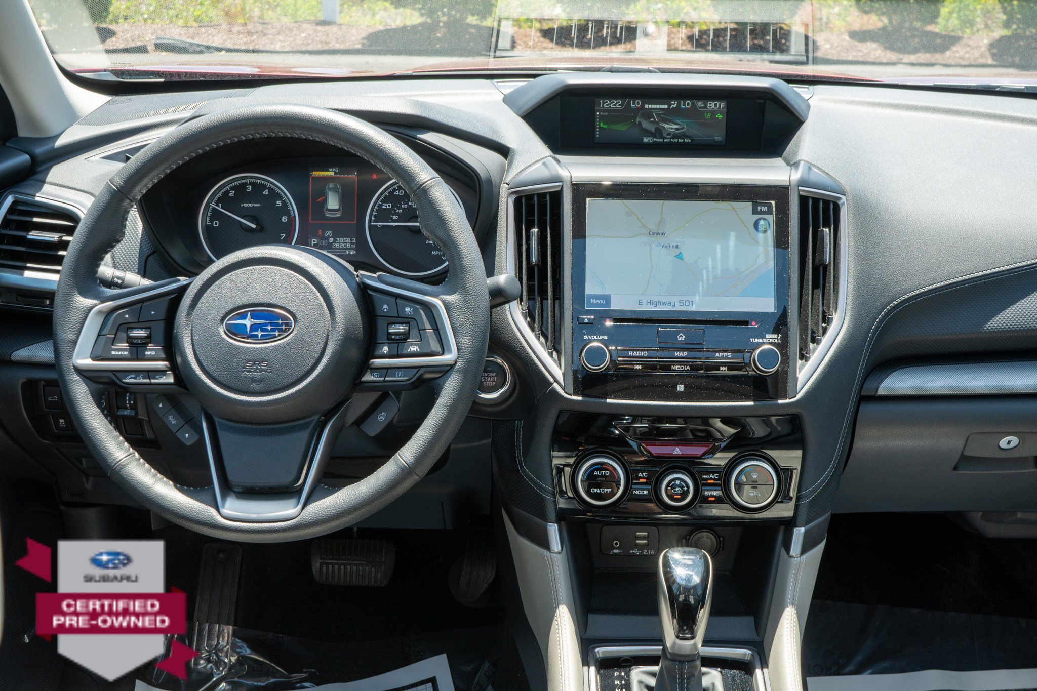 Used 2019 Crimson Red Pearl Subaru Limited image 14