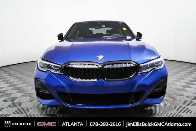 Used 2021 Portimao Blue Metallic BMW 330i image 35
