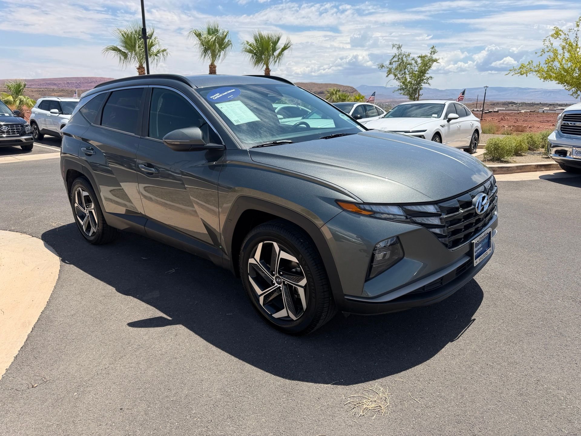 Certified Used 2022 Gray Hyundai SEL image 4