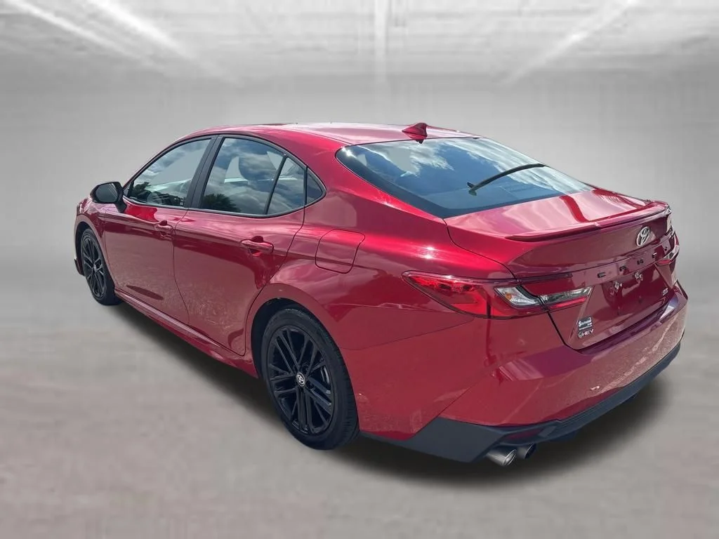 Used 2025 Red Toyota SE image 3