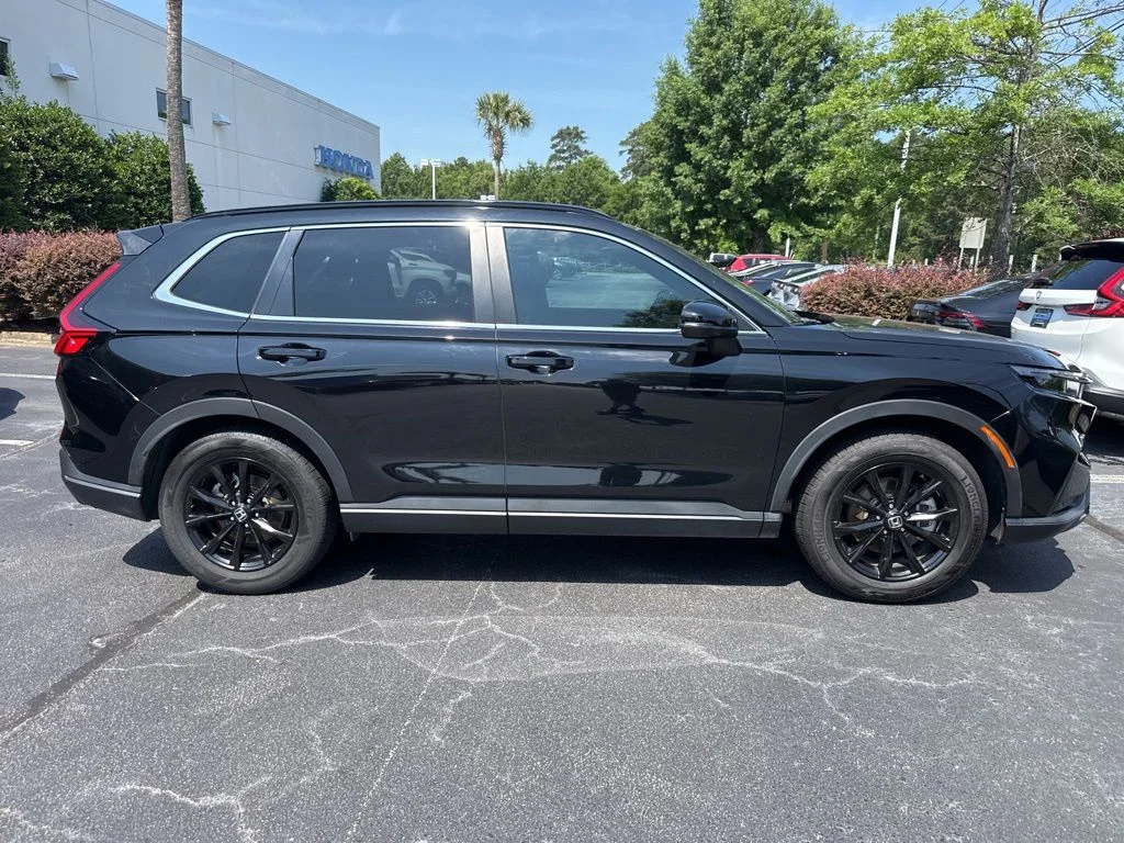 Certified Used 2024 Crystal Black Pearl Honda Sport-L image 2