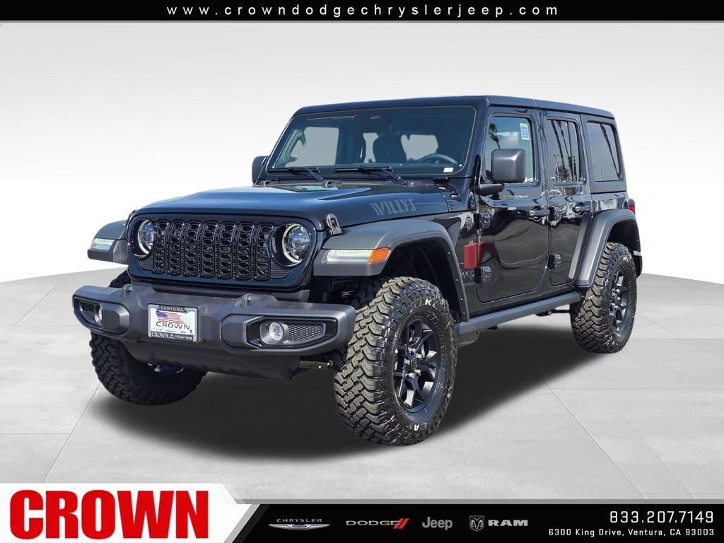 New 2026 Black Clear-Coat Exterior Paint Jeep Willys image 1