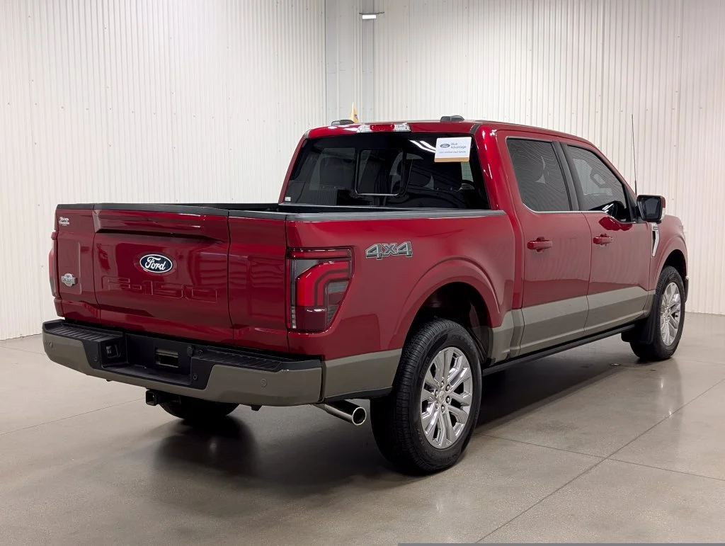Certified Used 2025 Rapid Red Metallic Tinted Clearcoat Ford King Ranch image 26