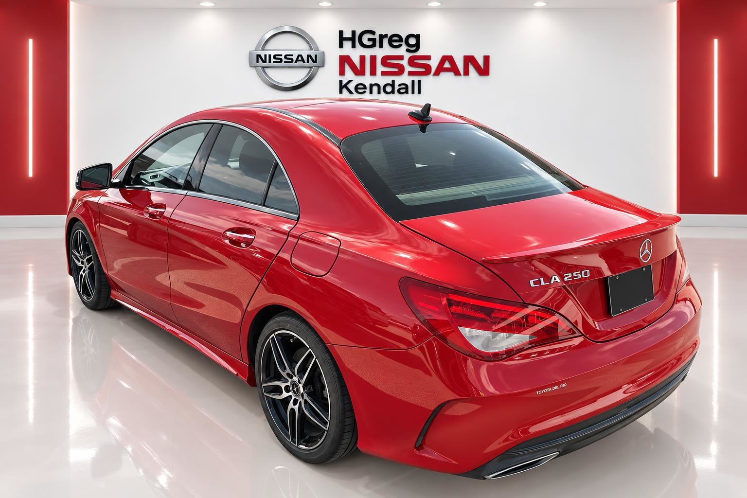 Used 2018 Red Mercedes-Benz CLA 250 image 2