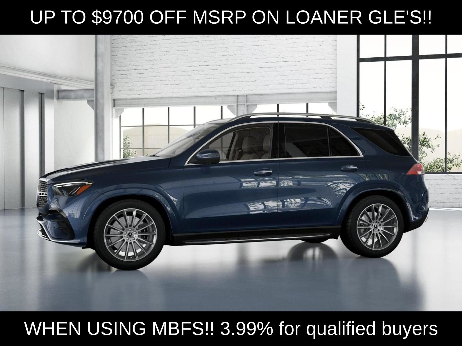 Certified Used 2026 Blue Mercedes-Benz GLE 450 image 38