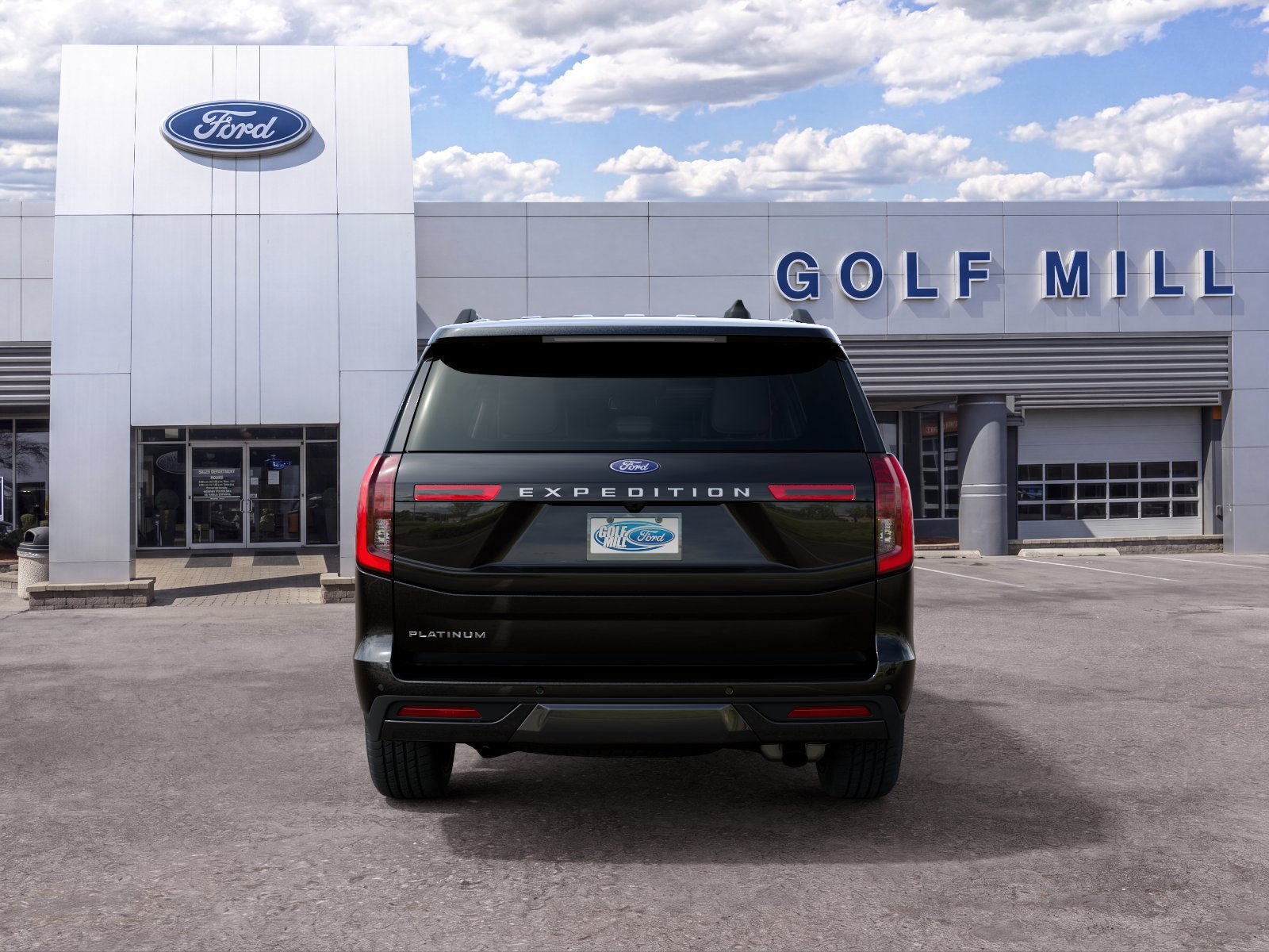 New 2027 Agate Black Metallic Ford Platinum image 4