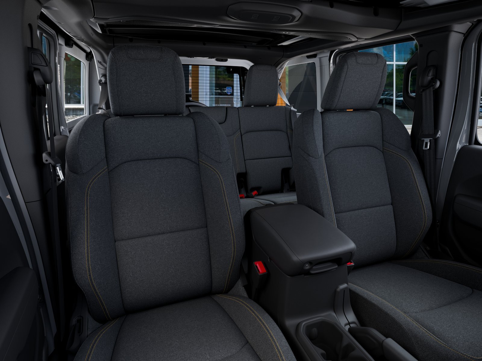 New 2026 Bright White Clear-Coat Exterior Paint Jeep Sport S image 42