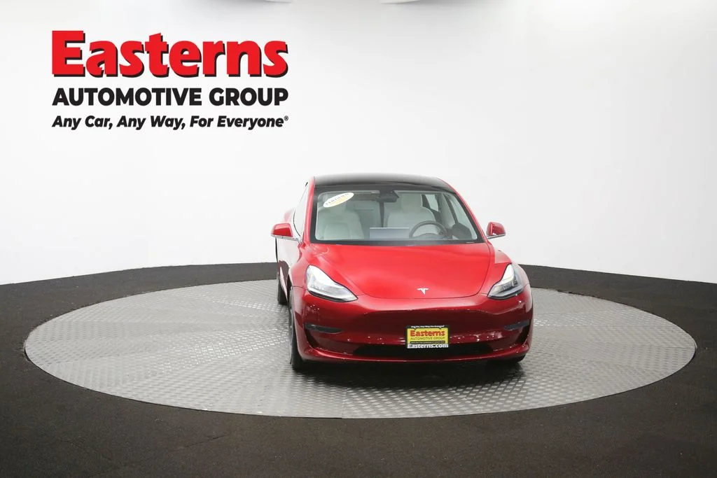 Used 2019 Red Tesla Standard image 48
