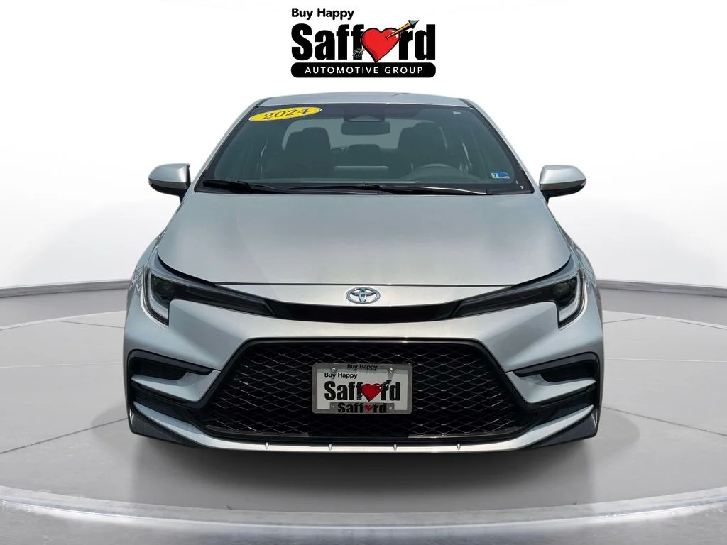 Used 2024 Silver Toyota SE image 8