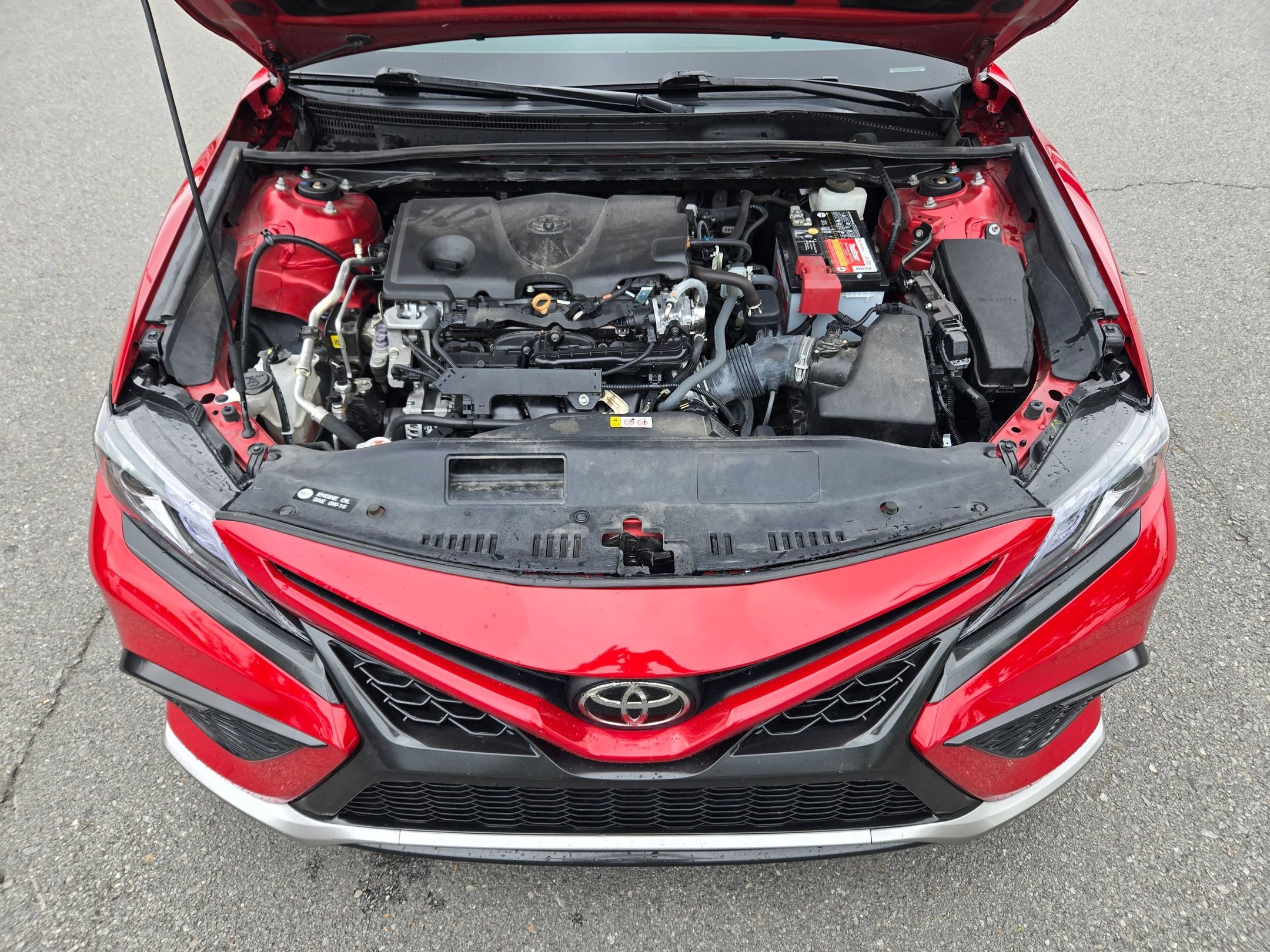 Used 2022 SUPERSONIC RED Toyota XSE image 18