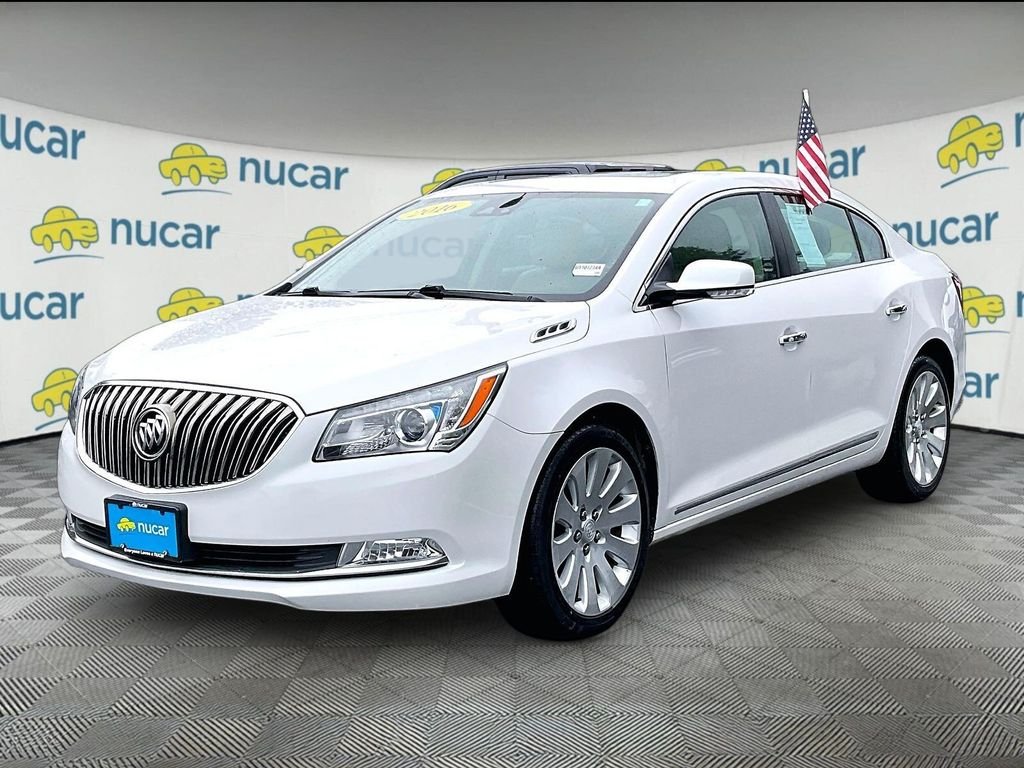 Used 2016 White Buick Leather Group image 3