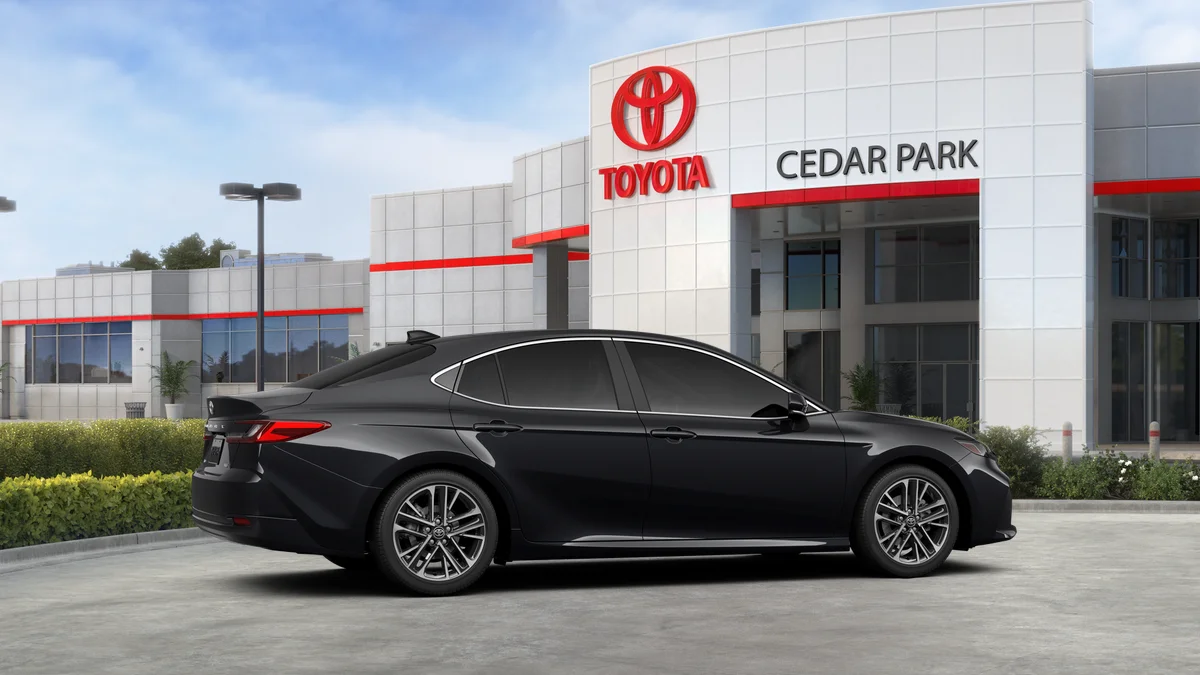 New 2026 Midnight Black Metallic Toyota XLE image 11