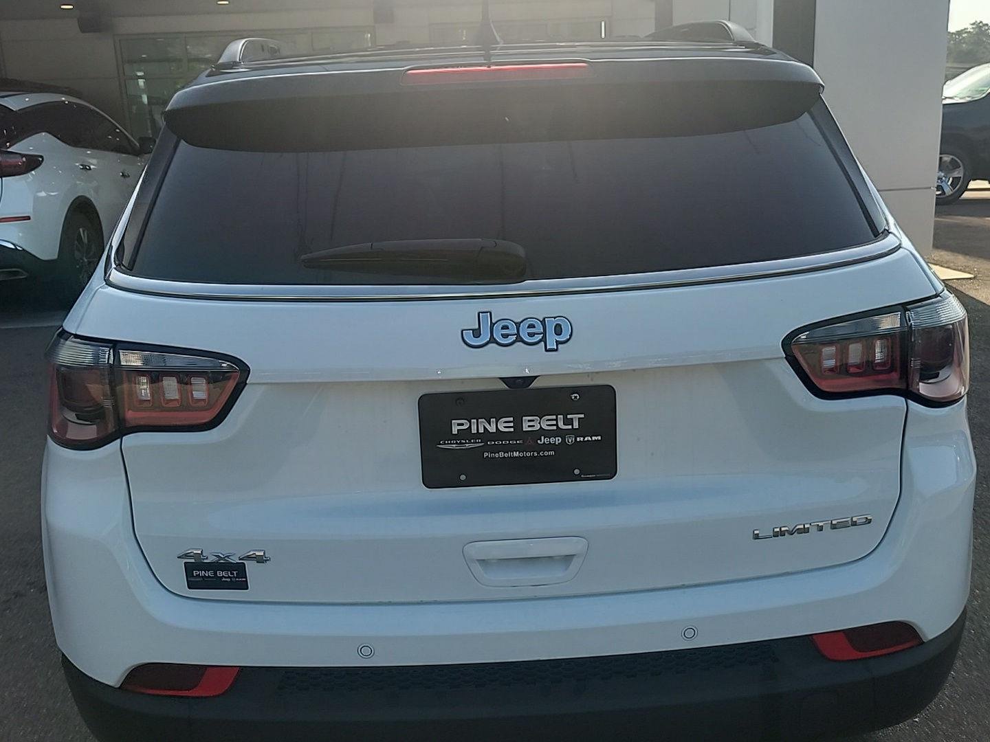 Used 2025 Bright White Clearcoat Jeep Limited image 17