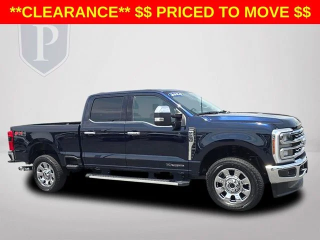 Used 2024 Blue Ford Lariat image 2