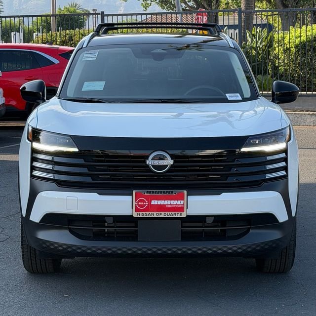 New 2026 Aspen White TriCoat / Super Black Two-tone Nissan SV image 2